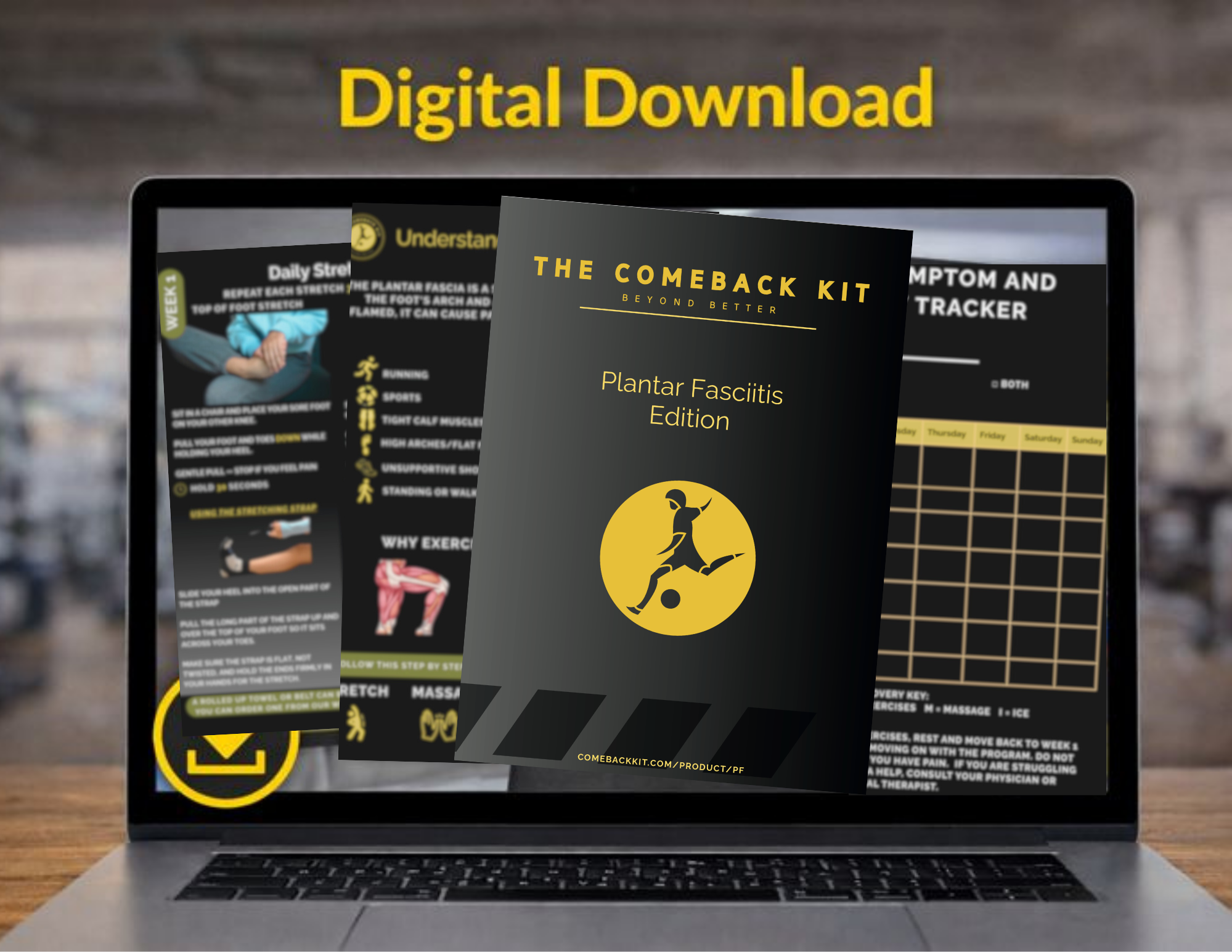 Plantar Fasciitis Edition Rehab Guide - Digital Download